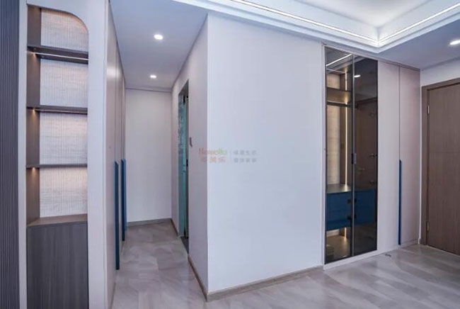 98㎡簡約三居，低調沉穩之中不失優雅與高級感